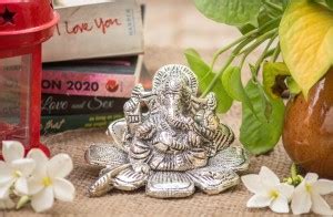 Calista Crafts Flower Lord Ganesha Vastu Fengshui Pooja Puja idol ...