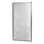 CRAFT + MAIN Tides Silver 31-in W x 65-in H Framed Pivot Shower Door ...