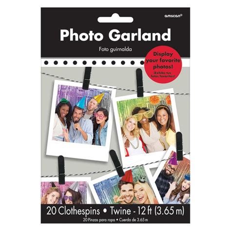 guirnalda para fotos