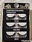 Buy Daluci 3 Pairs Black Handmade Natural 3D Thick Long False Eyelashes ...