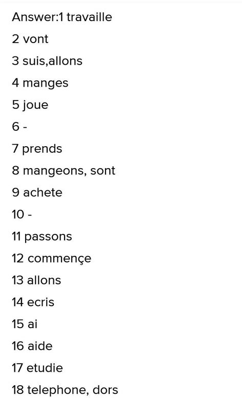 Q1)Complétez les phrases avec les verbes donnés dans la forme ...