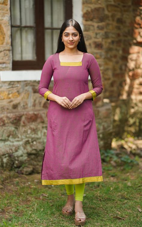 Shop Trendy & Comfortable Cotton Kurta Sets | Instore Kurtis online ...