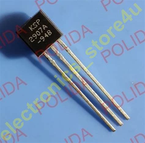 e4u PN2907A PNP General Purpose Transistor Amplifier TO-92 Plastic ...