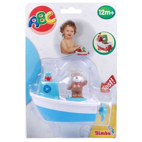 Buy Simba Boat with Wild Animals Bath Toy (Colors May Vary) Online at ...