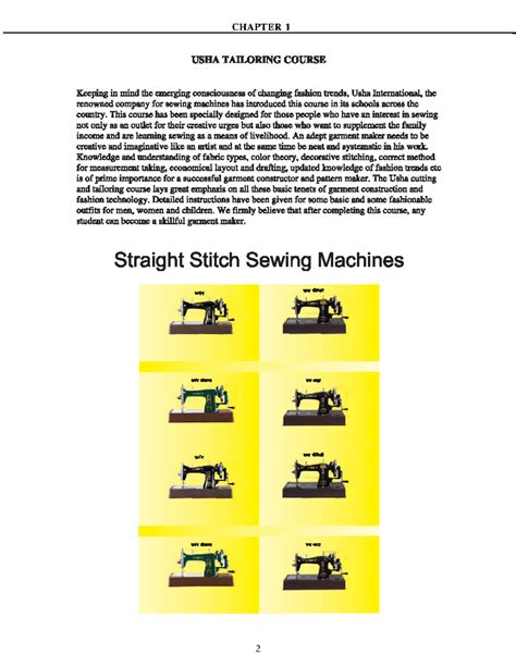 Cutting and tailoring course book - CHAPTER CHAPTER 2 HISTORY OF ...