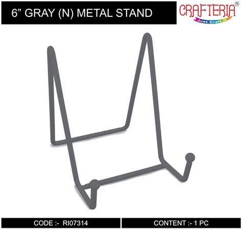 Metal Stand - 6" Black Metal Stand Manufacturer from Surat