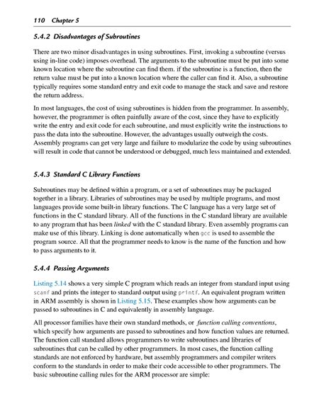 Modern Assembly Language Programming-26 - 110 Chapter 5 5.4 ...