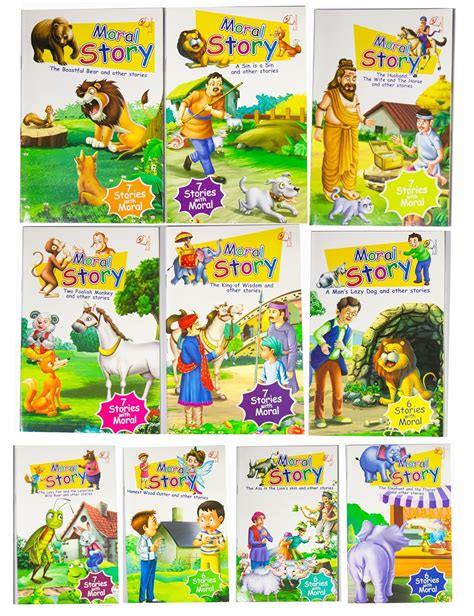 Discover Good Behavior: Set of 10 Colorful Illustrated Storybooks for ...