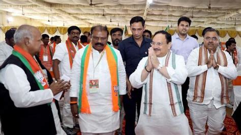 Nadda vows to bring BJP to power in Telangana| India News