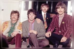 The Beatles An English Rock Band John Lennon Paul Mccartney George ...