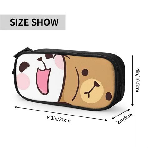 Milk and Mocha Anime Pen Box Student Zipper Bag – BAG ZONE