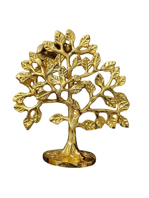 6 Inch Brass Tree of Life | Tabletop Decor | Brass Artware – Sun Shield
