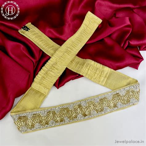 Elegant Art Silk Hip Belt In Aari Work JH3868 – Jewel Palace