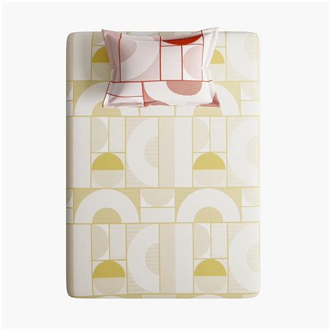 Buy STELLAR HOME Lilly Cotton 104TC Printed 2Pcs Single Bedsheet Set ...