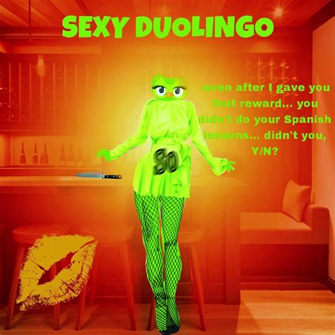 Sexy Female duolingo (a bit cringe but I tried) pt 1 for @duolingo ...