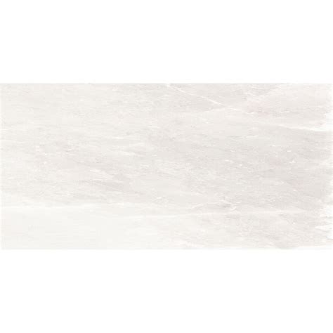 Happy Floors Salt Stone 12x24 Porcelain Matte Tile with Pressed Edges