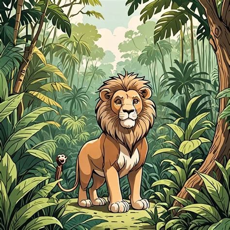 The Lion and the Monkey | Story.com