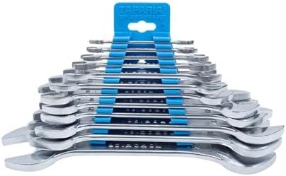 TAPARIA DEP12HP (12 Pc) Spanner Set-6x7 to 30x32mm Double Side Open End ...