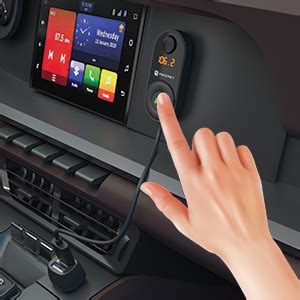 Portronics AUTO 17 in-Car Bluetooth Receiver for Handsfree Calling ...