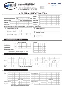 Fillable Online MEMBER APPLICATION FORM - Metropolitan... Fax Email ...