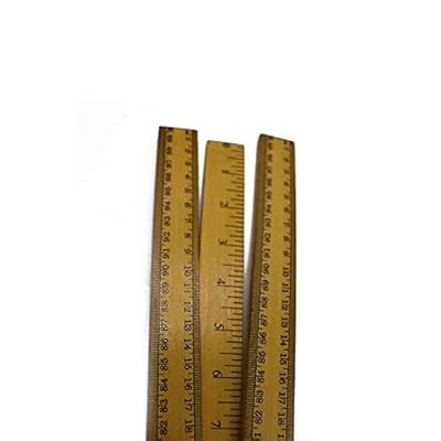 SCIENCENTWITHDEVICE (Pack of 10) 39 Wood Double-Sided Meter Stick India ...