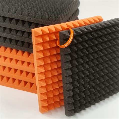 Buy MMT Acoustix® 162pc | 90% Absorption Pyramid Acoustic Foam 50 ...