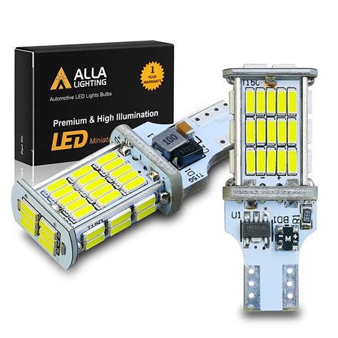 Alla Lighting Alla Lighting 2600lm 912 921 Strobe LED Reverse Light ...