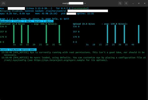 Nyx Help: Only runs in root and says relaying is disabled - Relay ...