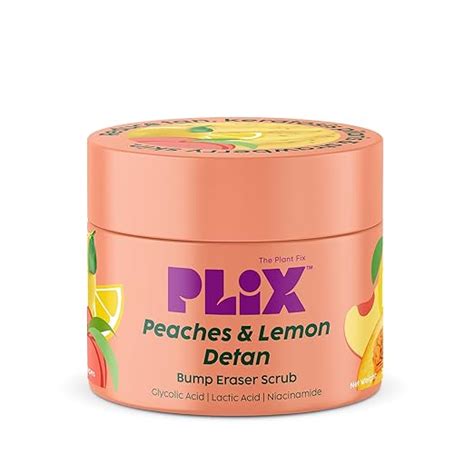 Buy PLIX - THE PLANT FIX Peaches & Lemon Detan Bump Eraser Scrub (200g ...