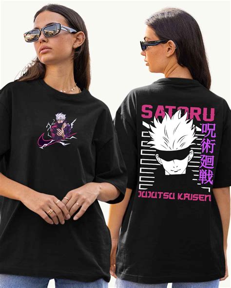 GOJO SENSI Black Women-s Oversized Tshirt – TBS-THEBARGAINSTREET