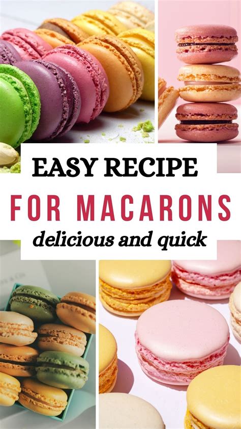 Try this easy macaron recipe for beginners | Macarons recipe easy ...