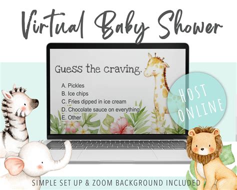 Virtual Baby Shower Zoom Games at Anthony Gregory blog