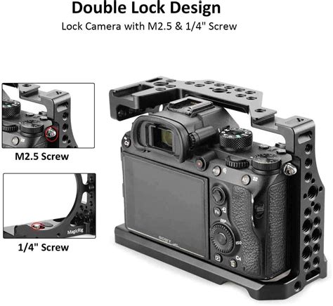 MAGICRIG A7RIII /A7III /A7M3 Full Cage Only for Sony A7RIII / India | Ubuy