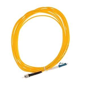 Rare 16ft Single-core SingleMode Simplex-Core Patch Cord Cables ST-LC ...