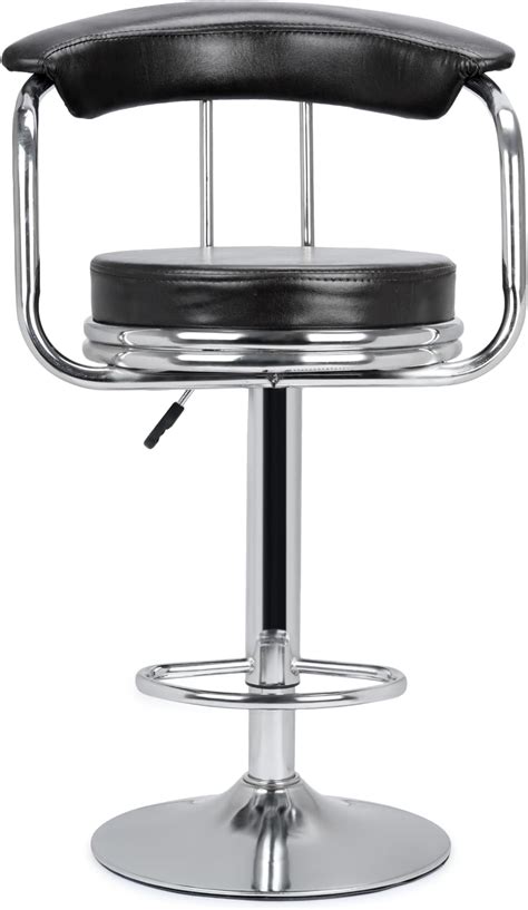 DPI Ring Classic Bar Stool | Bar Chair Height Adjustable & 360° Swivel ...