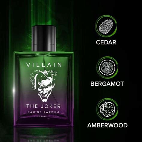 Buy VILLAIN The Joker Eau De Parfum For Men, 100ml | Premium Long ...