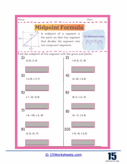 Image result for The Midpoint Formula Video Lesson