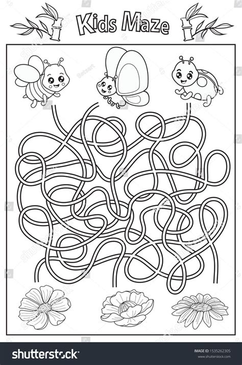 Mazes coloring page – Artofit