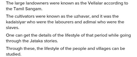 Early Tamil literature like Sangam texts mentions different categories ...