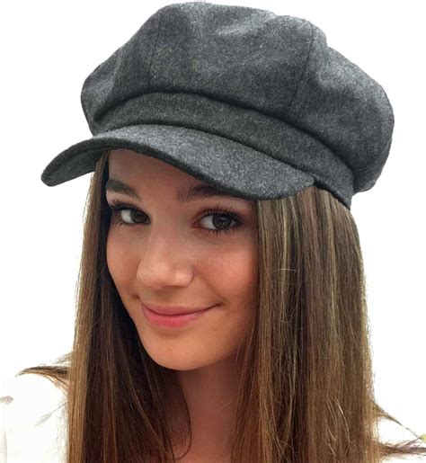 Amazon.co.uk: Women's Flat Caps - Women's Flat Caps / Women's Hats ...