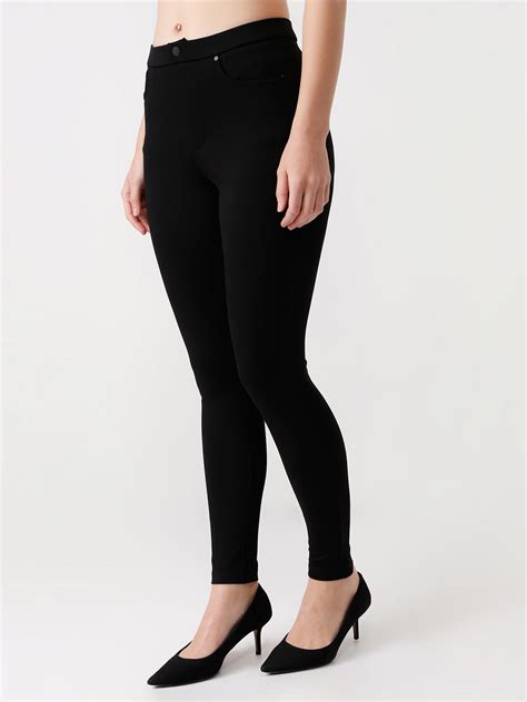 Buy Women Black Skinny Treggings | Kraus Jeans