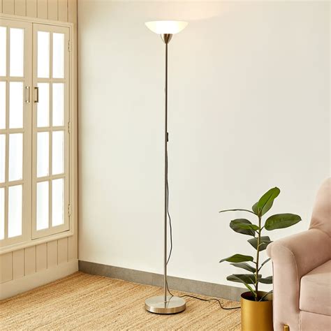 Buy Fluorescence Glint Metal Floor Lamp from Home Centre at just INR 2999.0