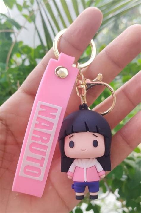 KCA 3D Adorable Naruto Hinata Hyuga keychain for boys and girls Key ...