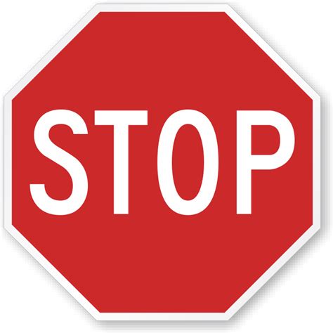 Image result for Traffic Signs Stop Sign