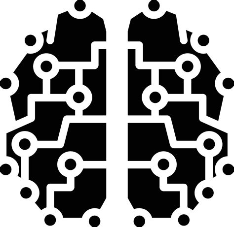 Digital Robot Brain Vector Image 的图像结果