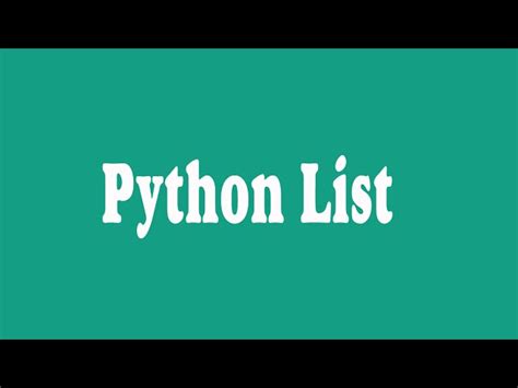 22 _ Python Lists (Arabic)