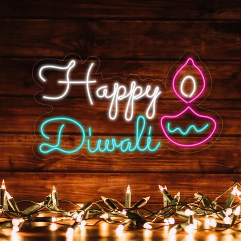 Buy Customized Diwali Neon Lights Online in India
