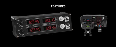 Logitech G Saitek Pro Flight Radio Panel - USB