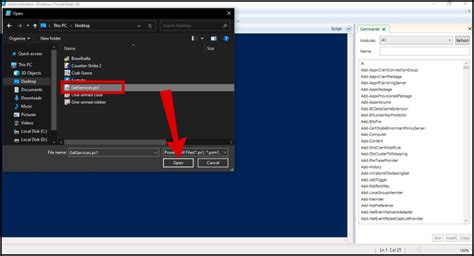 Image result for PowerShell Run Buttons
