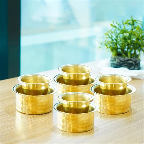 Buy Ekhasa Set of 4: Brass Filter Coffee Cups – ekhasa